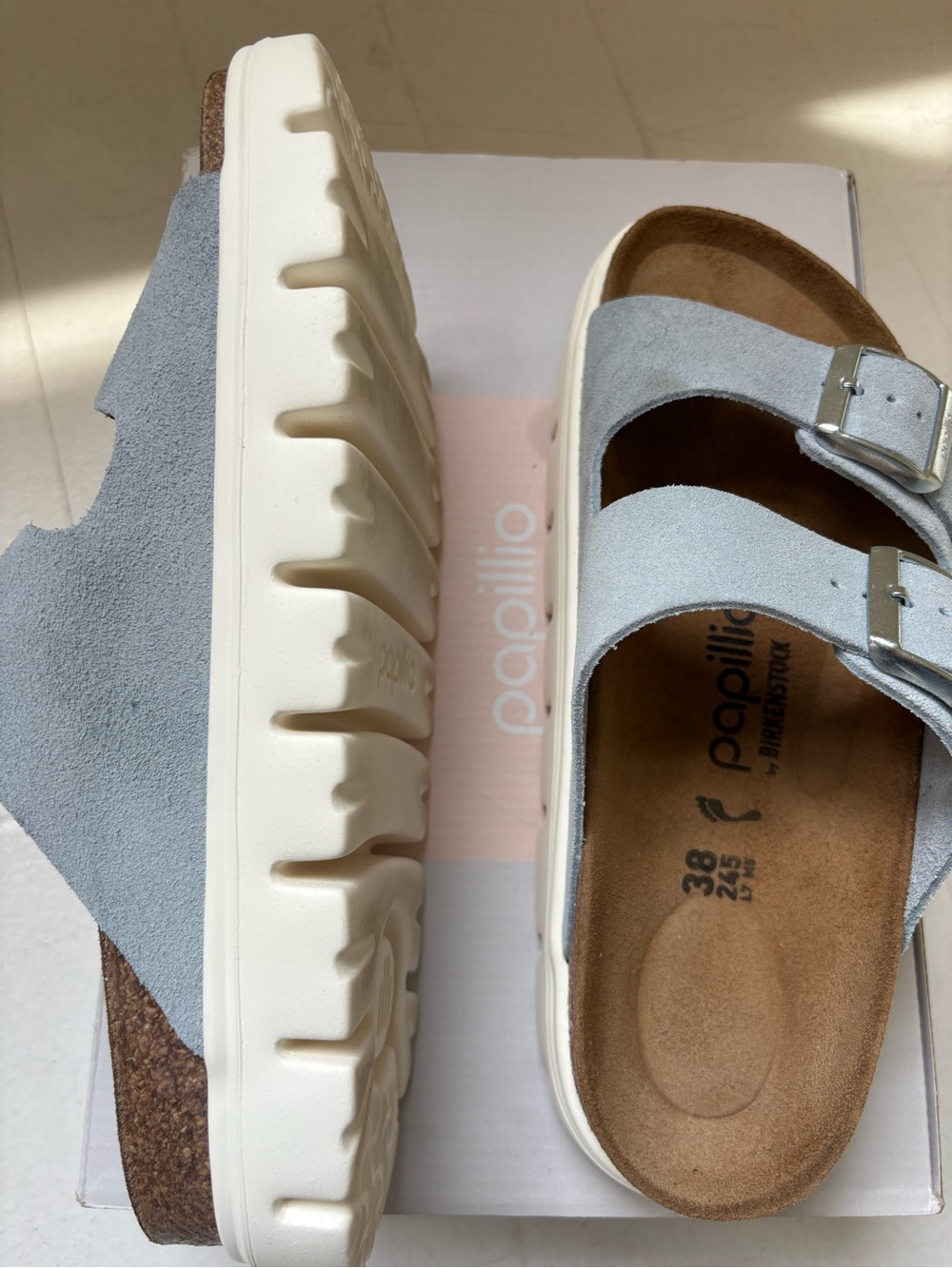 Birkenstock Arizona Chunky Double-Buckle Sandals - Picture 3 of 4